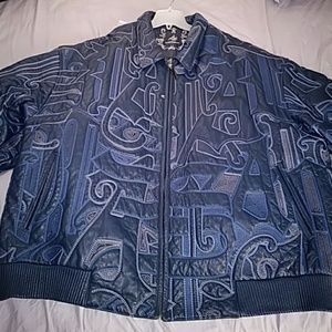 Al Wissam Leather Coat